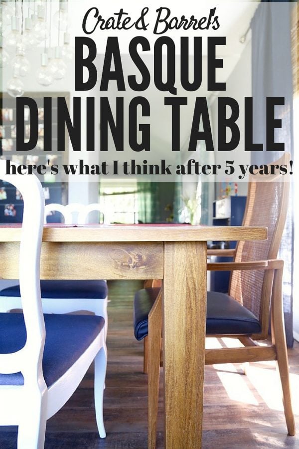 Basque grey wash 82 store dining table