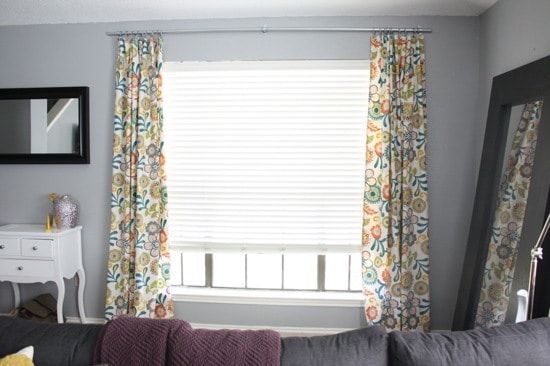 Easy DIY Conduit Curtain Rod