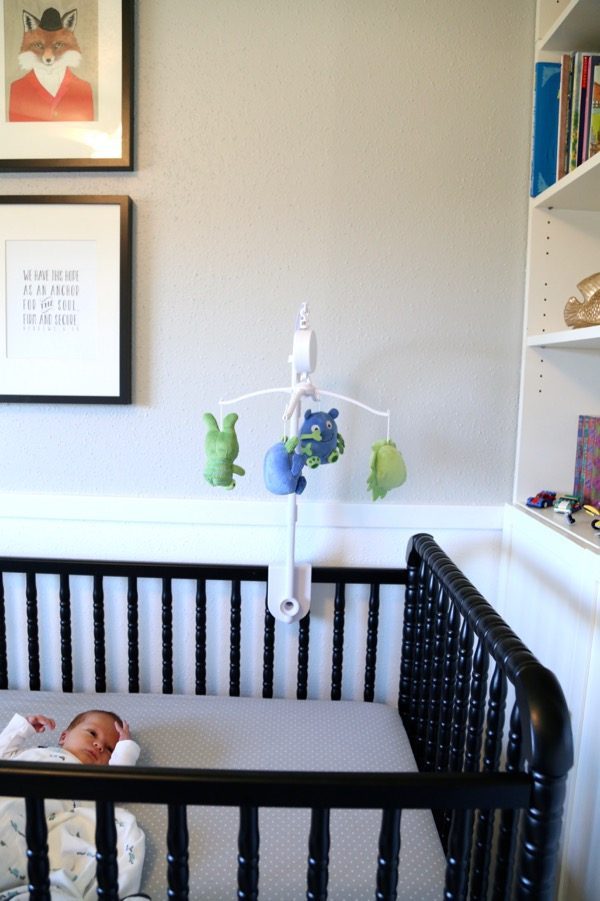 boy room nursery reveal