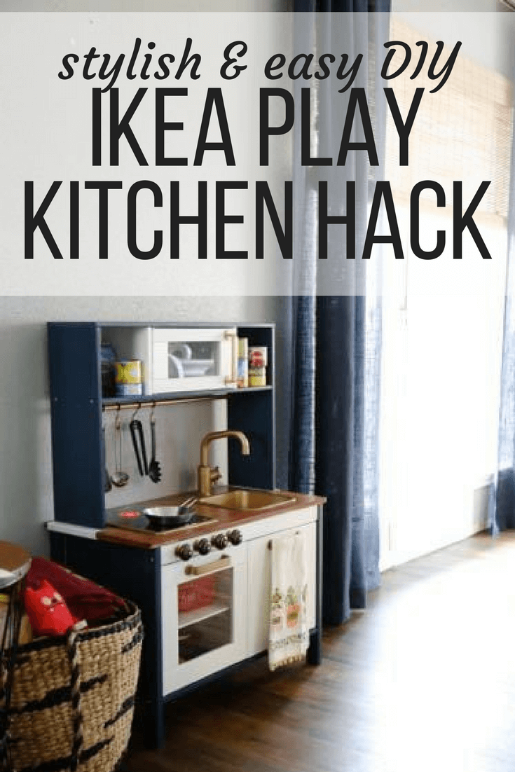 Ikea DUKTIG play kitchen hack