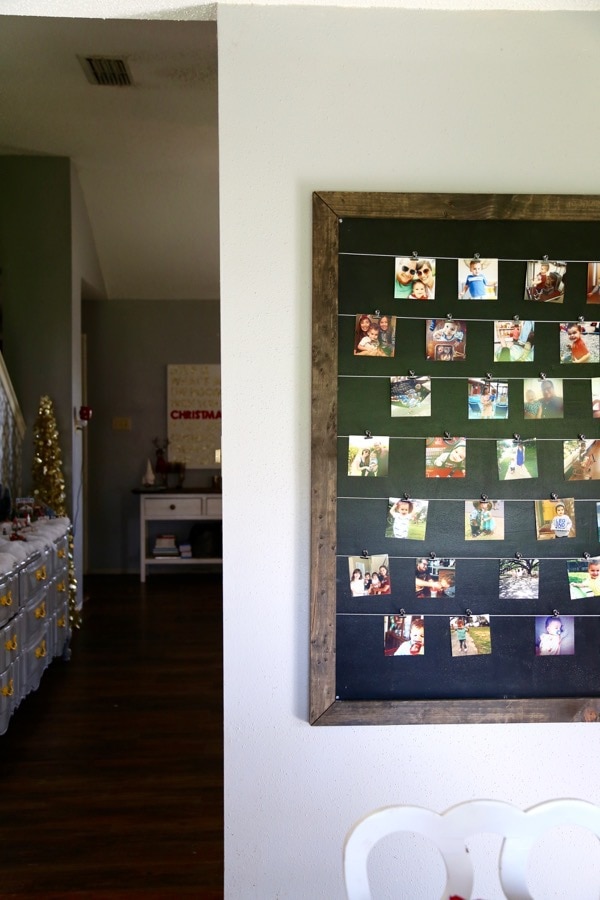 wall photo display