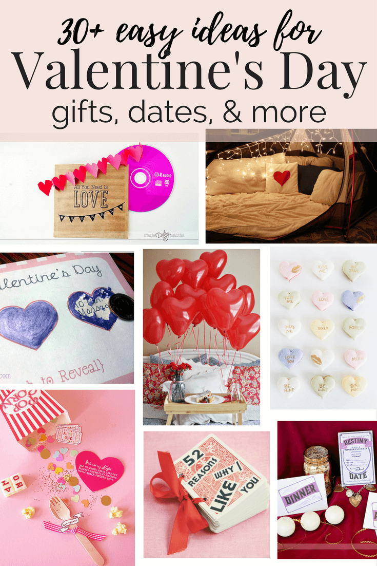 More than 30 great ideas for Valentine's Day gifts, crafts, dates and more! Great inspiration if you're stumped on what to get your significant other for V-Day! 