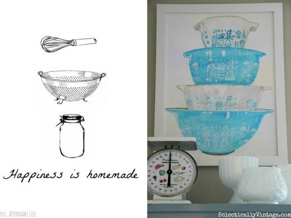 Kitchen art free printable