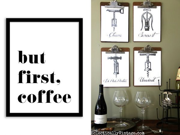 free printable kitchen art