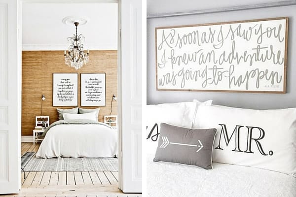 How to Decorate Above Your Bed