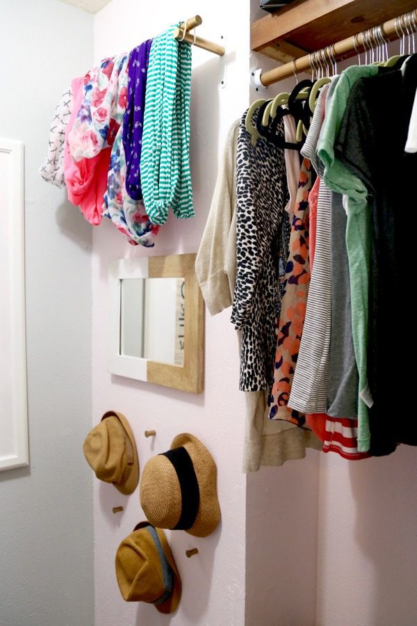 Gorgeous closet makeover