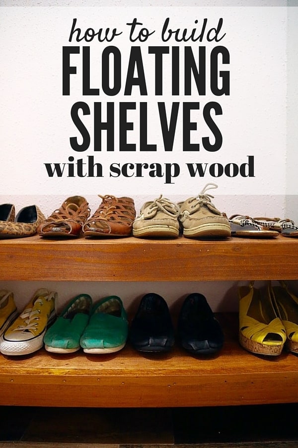 How to Make Floating Shelves for Your Closet