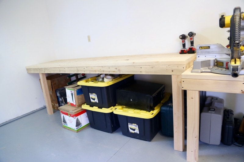 workshop organization and building a workbench