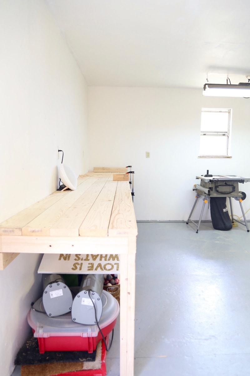 adding a workbench to workshop