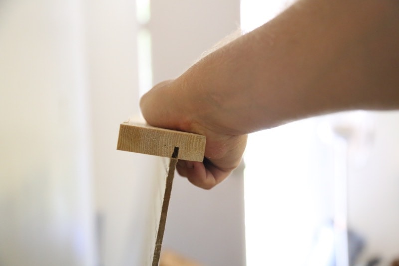 framing a pegboard wall