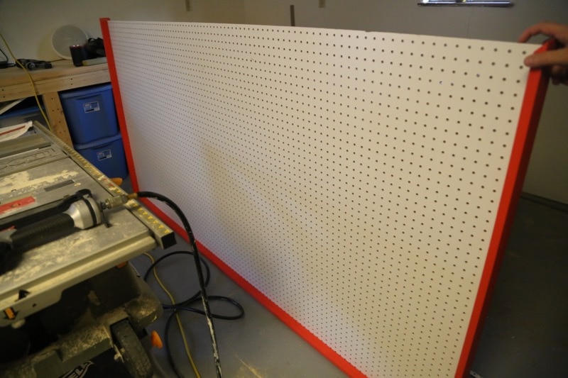 large pegboard