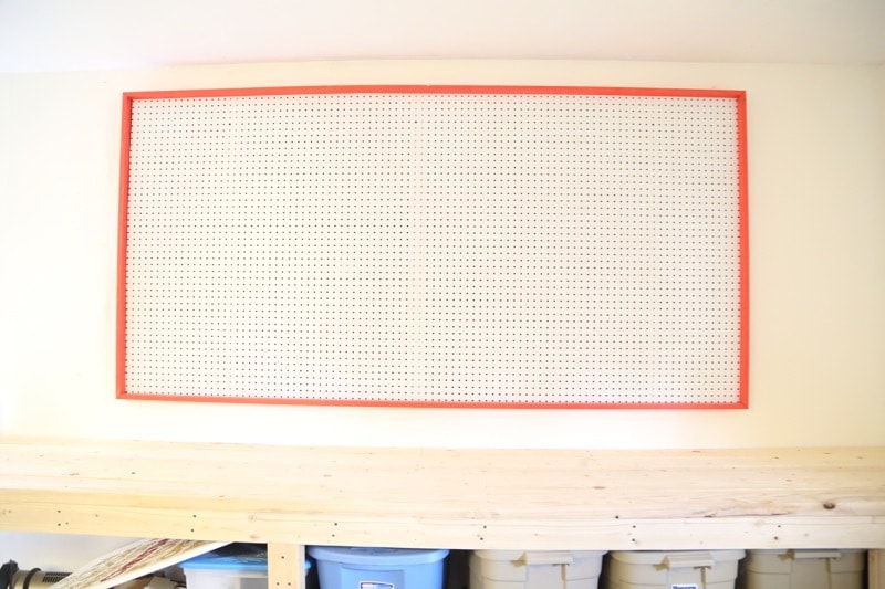 hanging giant pegboard