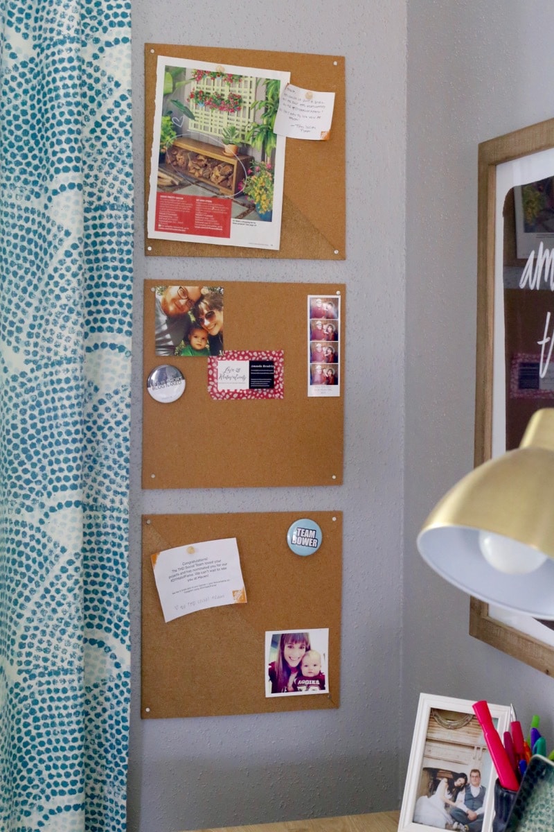 Easy DIY bulletin board