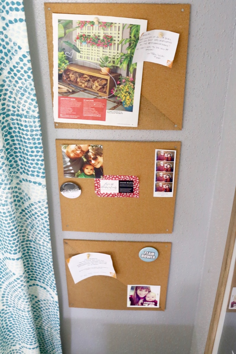 Easy DIY corkboards