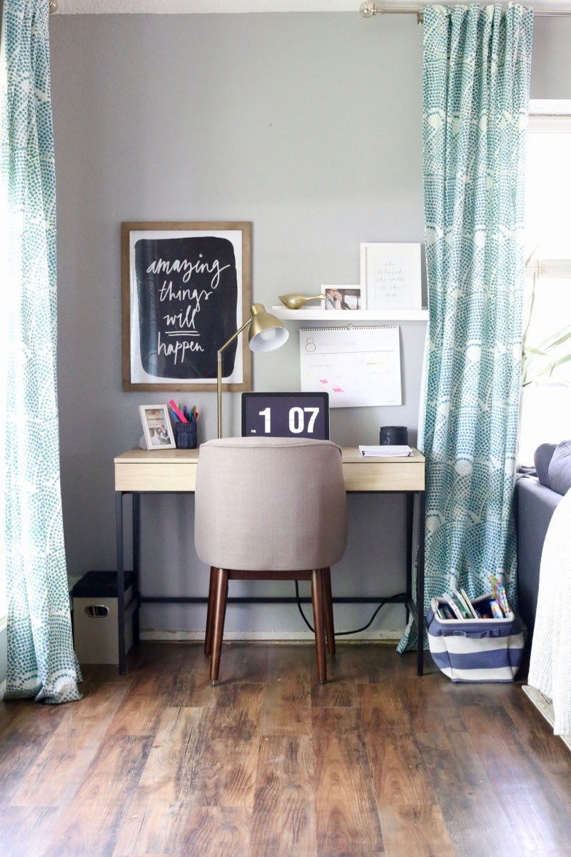 DIY home office space