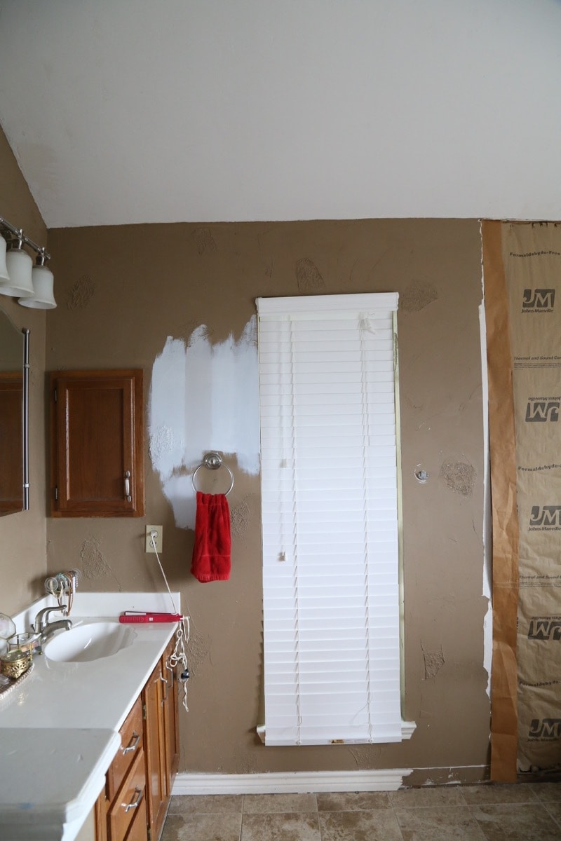 One Room Challenge Fall 2016 Part 1 - A look at the BEFORE photos of this master bathroom. It's getting a complete gut job for the ORC! 