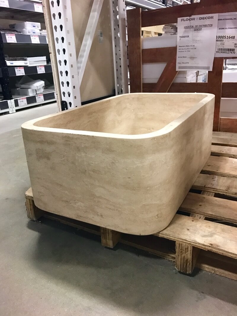 large sink