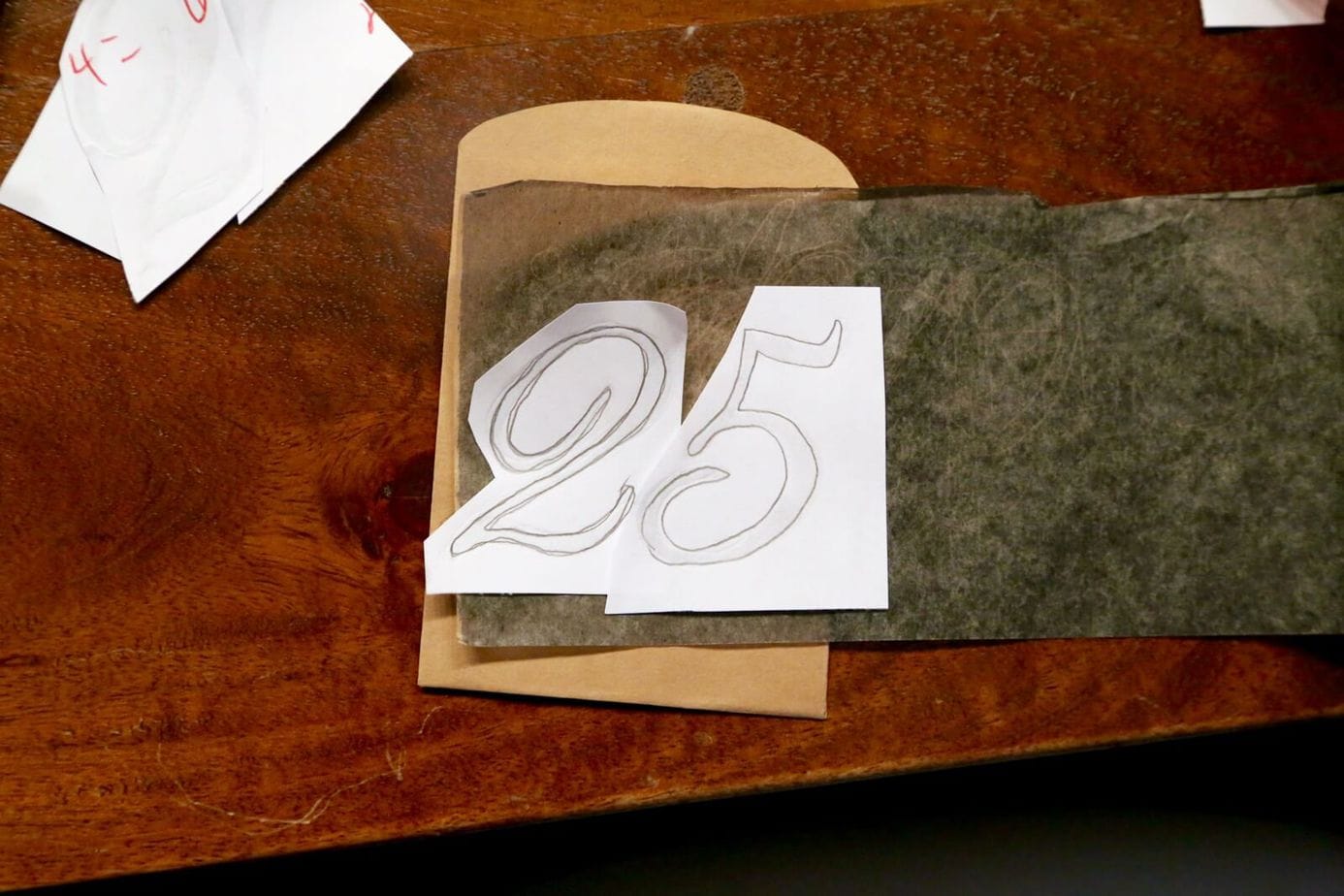 cards for DIY advent calendar