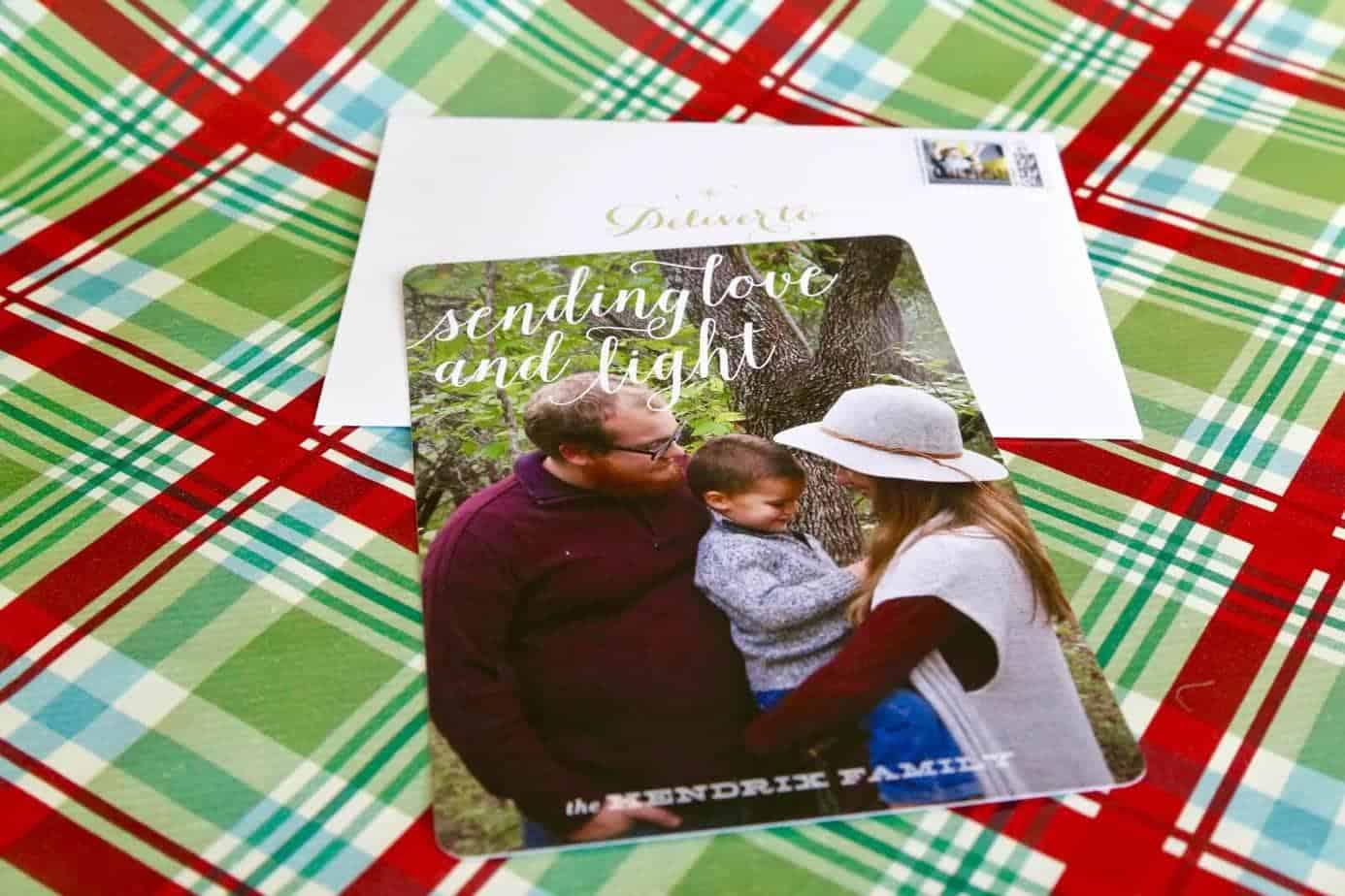 Our family's 2016 Christmas cards from Minted. They're so cute, and they make it so incredibly easy for you!