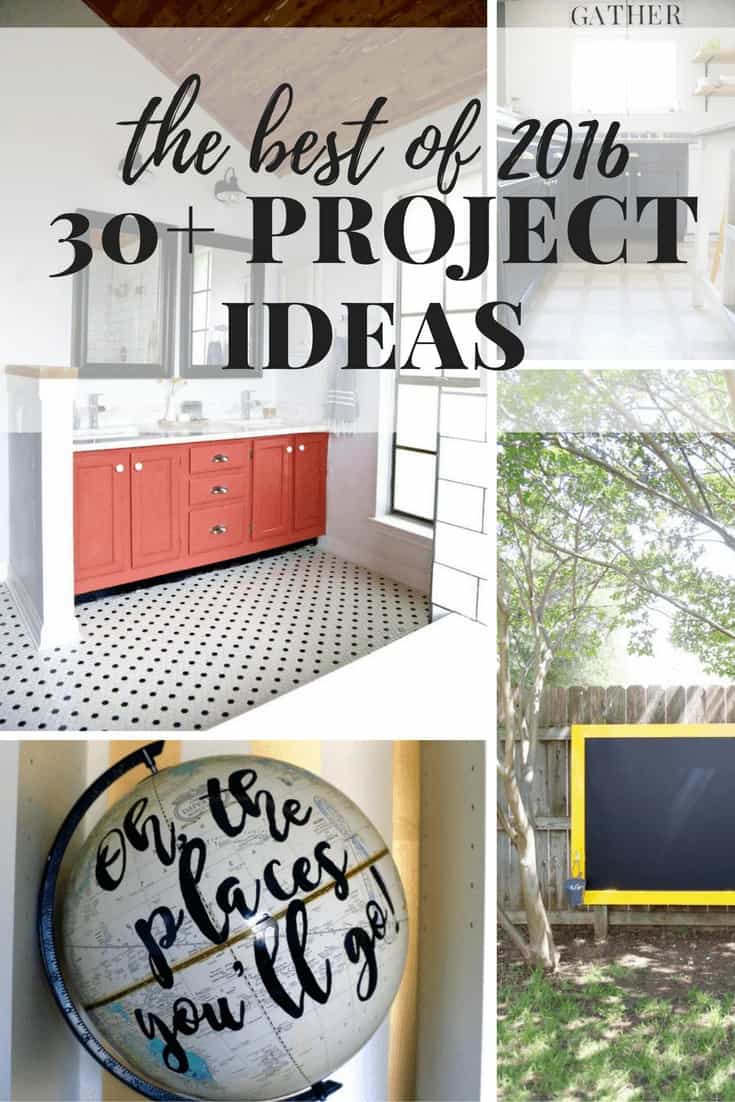 So many great project ideas - they're simple, beautiful, and totally accessible for the average homeowner! So much inspiration here! 