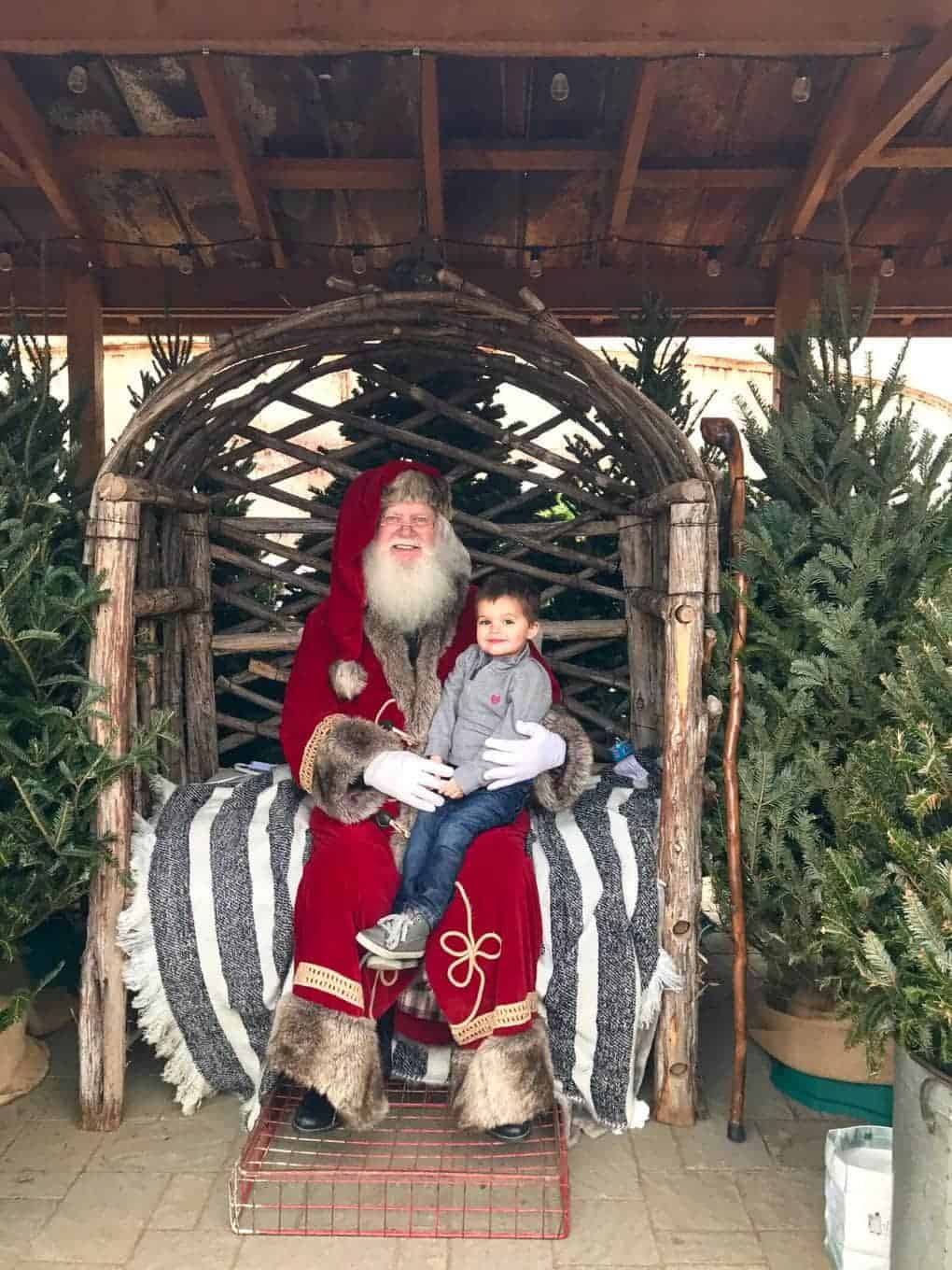 Santa at Magnolia Market