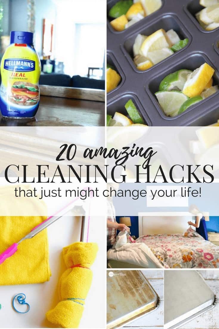 20+ of the Best Cleaning Hacks