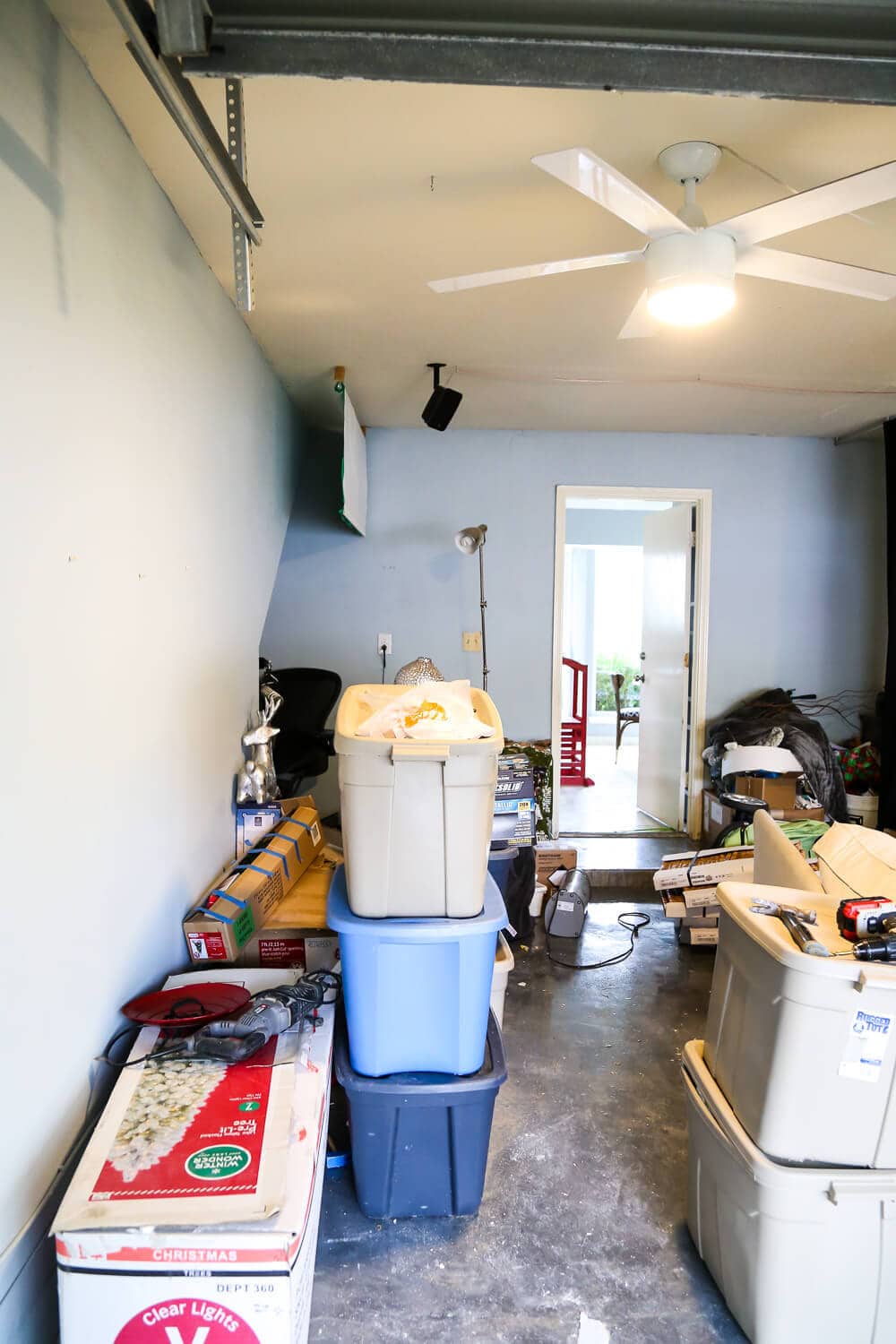 tips for converting a media room back into a garage