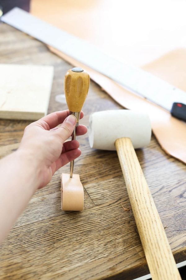 How to Make DIY Leather Drawer Pulls Love & Renovations