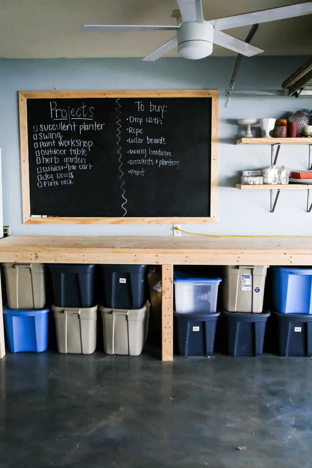 How to Turn Your Wall into a Giant Chalkboard