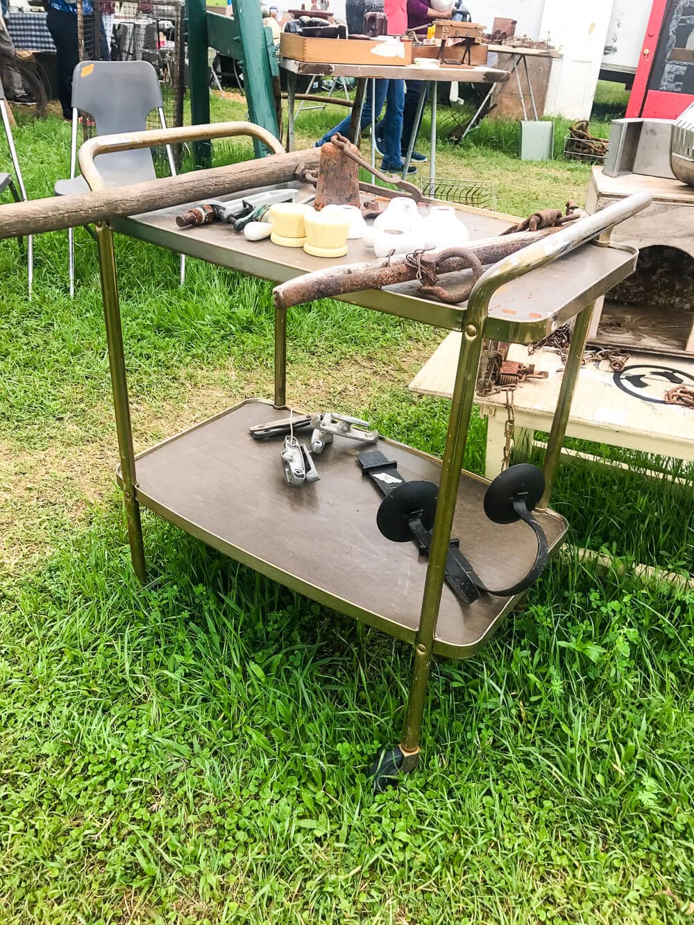 A trip to the spring 2017 Round Top Antique Show - details on all the awesome finds, beautiful antiques, and a new craze we stumbled on!