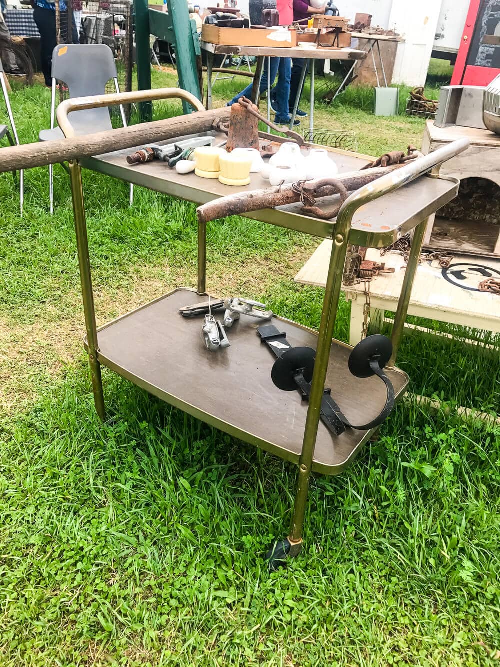 A trip to the spring 2017 Round Top Antique Show - details on all the awesome finds, beautiful antiques, and a new craze we stumbled on! 