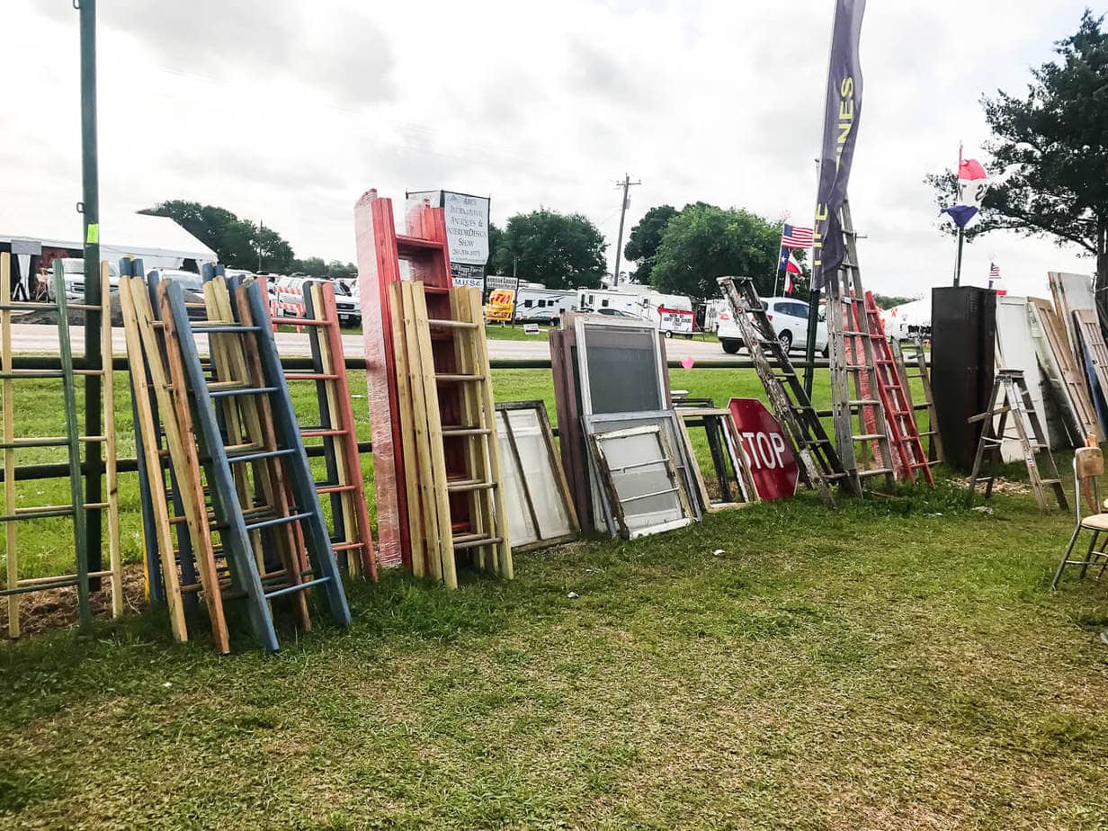 A trip to the spring 2017 Round Top Antique Show - details on all the awesome finds, beautiful antiques, and a new craze we stumbled on!