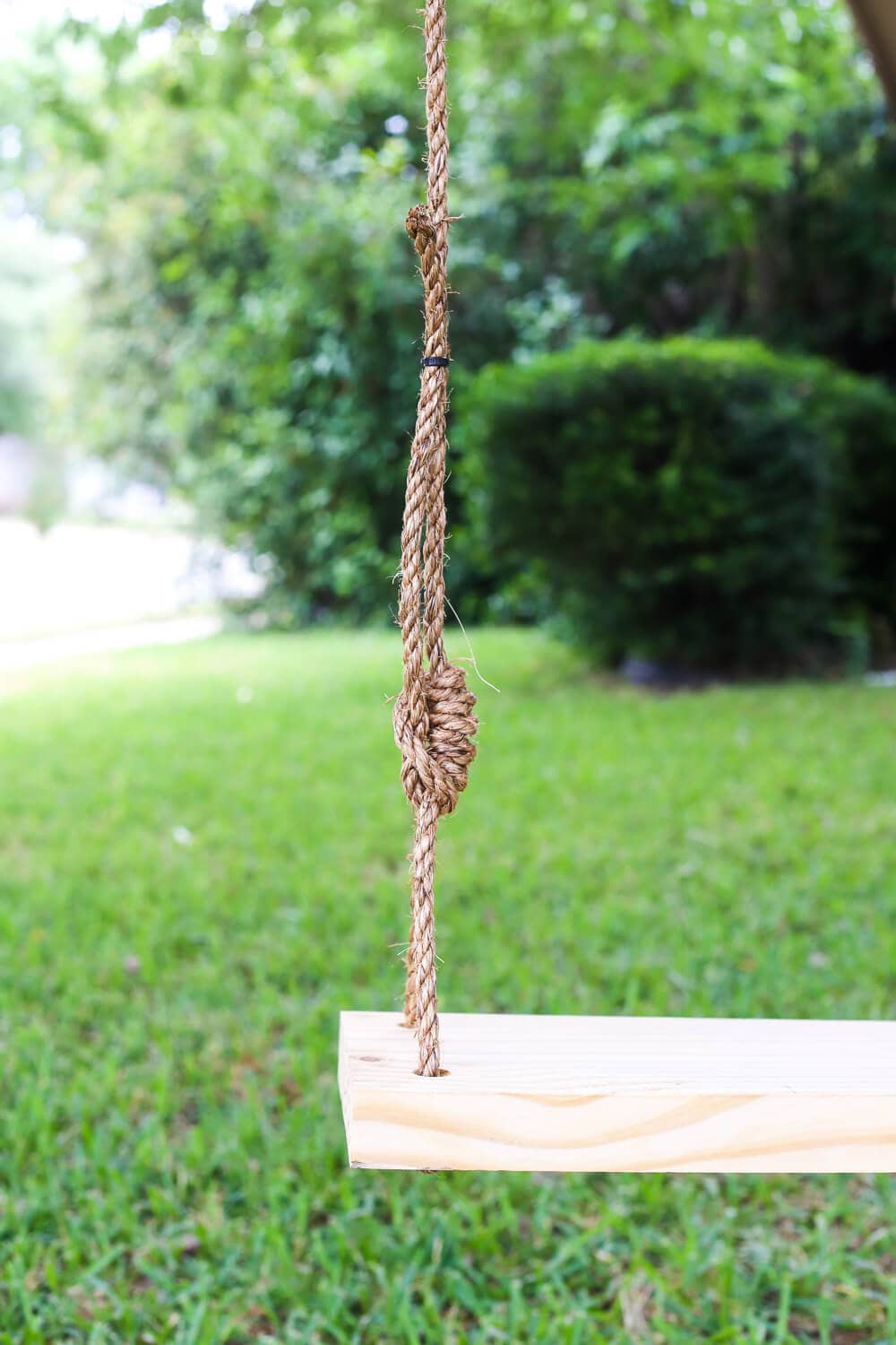 DIY tree swing tutorial