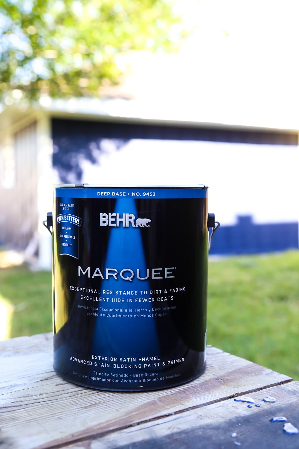 How to paint an exterior building using a paint sprayer - it will make a huge difference in how your entire yard looks and feels!