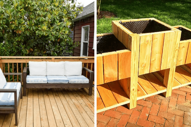 Gorgeous DIY outdoor furniture ideas