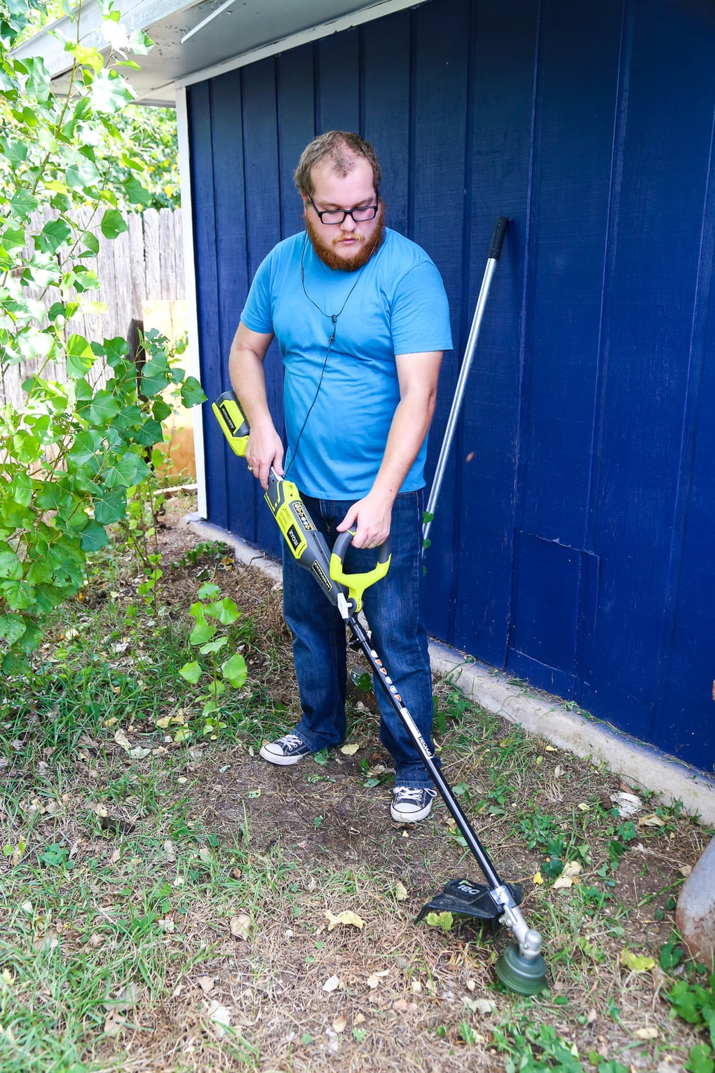 A quick backyard clean-up, thanks to Ryobi tools and a little elbow grease! Plus, great tips on how to keep you backyard organized and maintained throughout the summer.