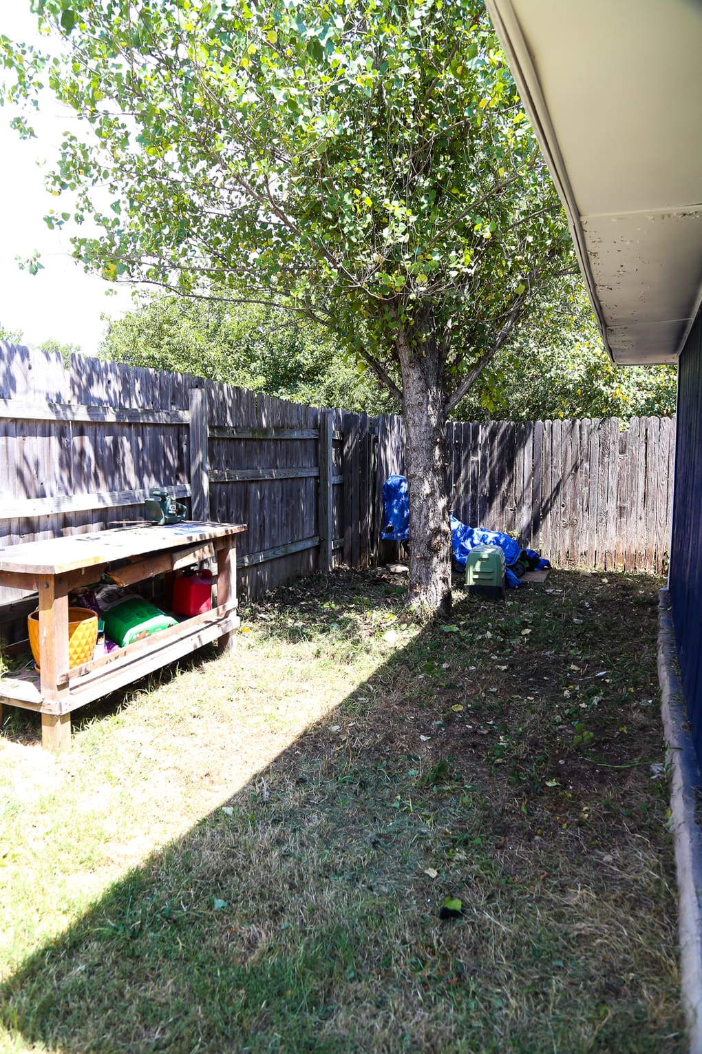 A quick backyard clean-up, thanks to Ryobi tools and a little elbow grease! Plus, great tips on how to keep you backyard organized and maintained throughout the summer.