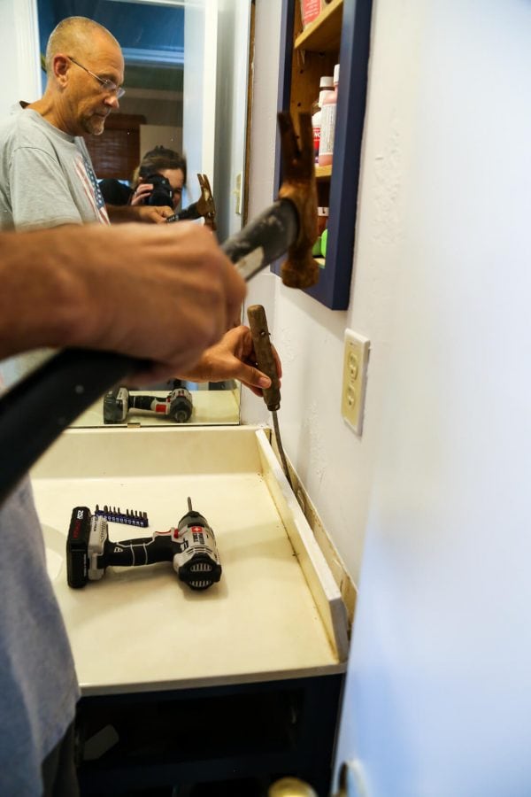 How to Replace A Bathroom Countertop Love & Renovations