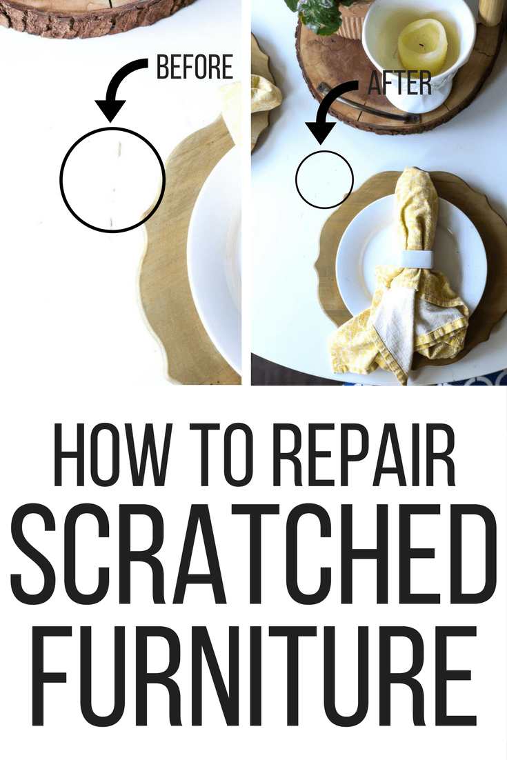 How to quickly and easily repair scratched IKEA furniture using the Mohawk 3-in-1 Repair Sticks.