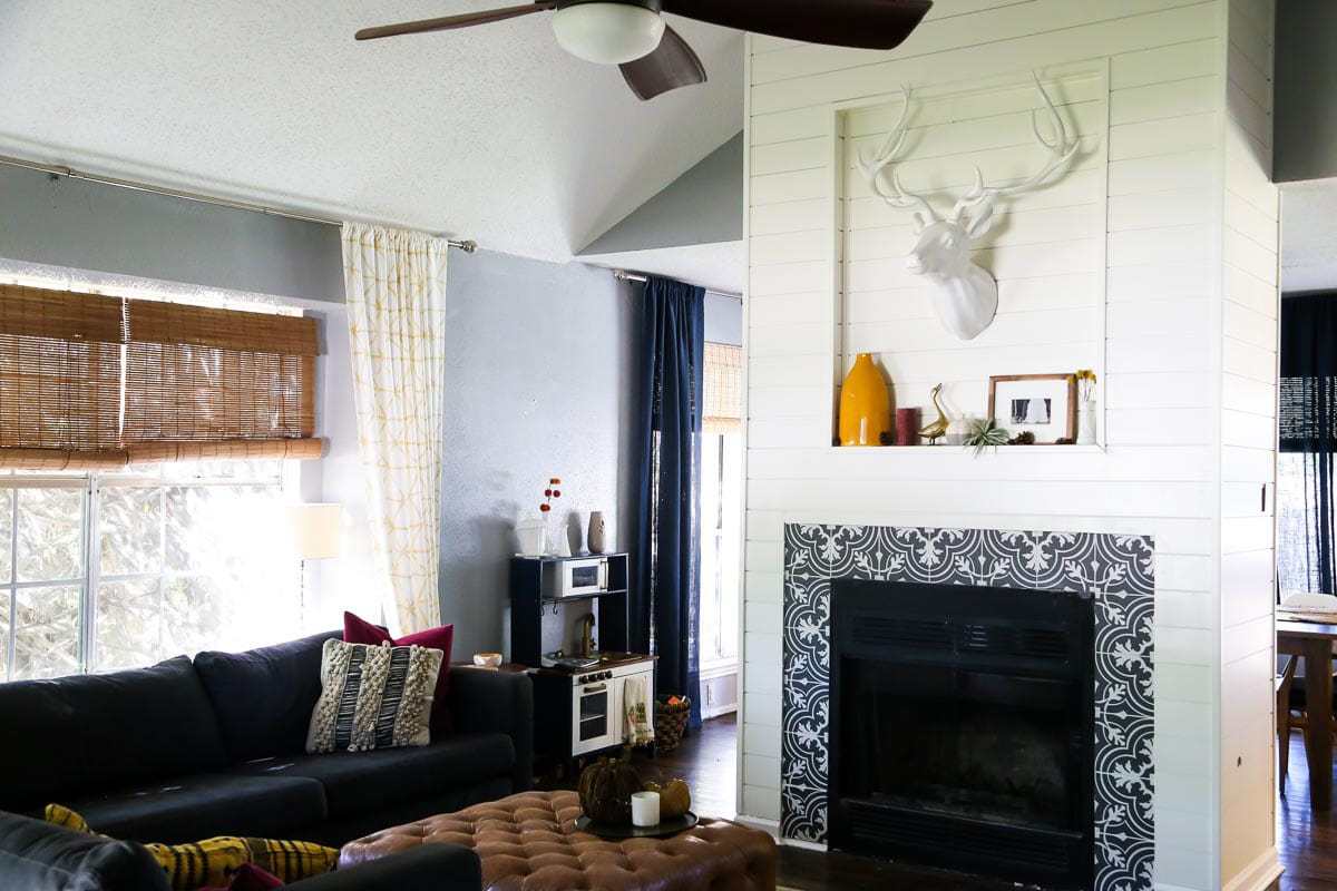 Our DIY Fireplace Makeover