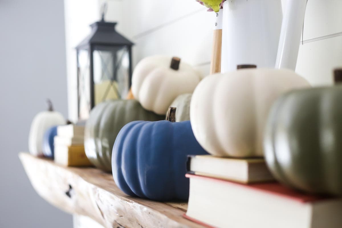 Fall mantel decor ideas