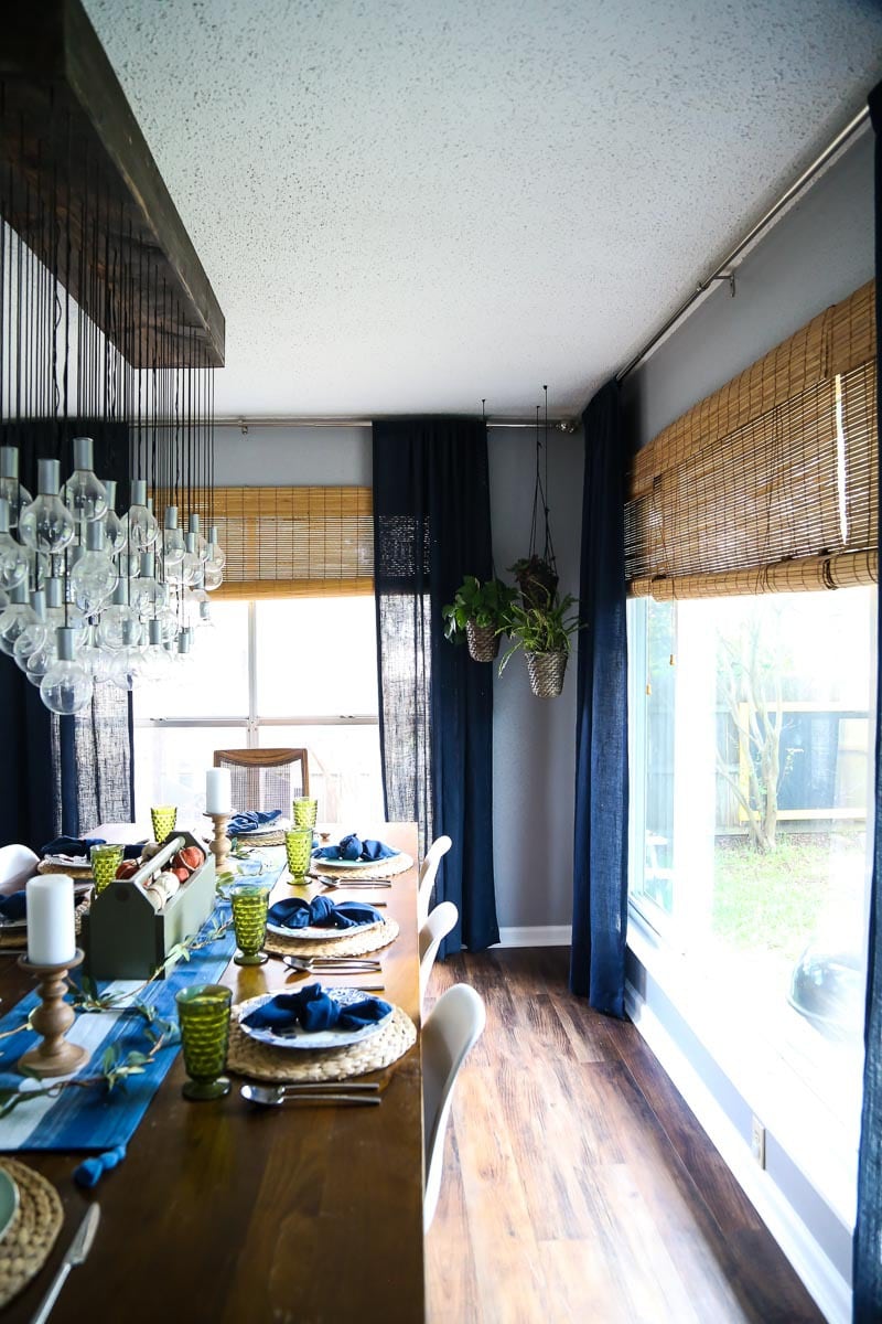 A look at a dining room renovation throughout the years