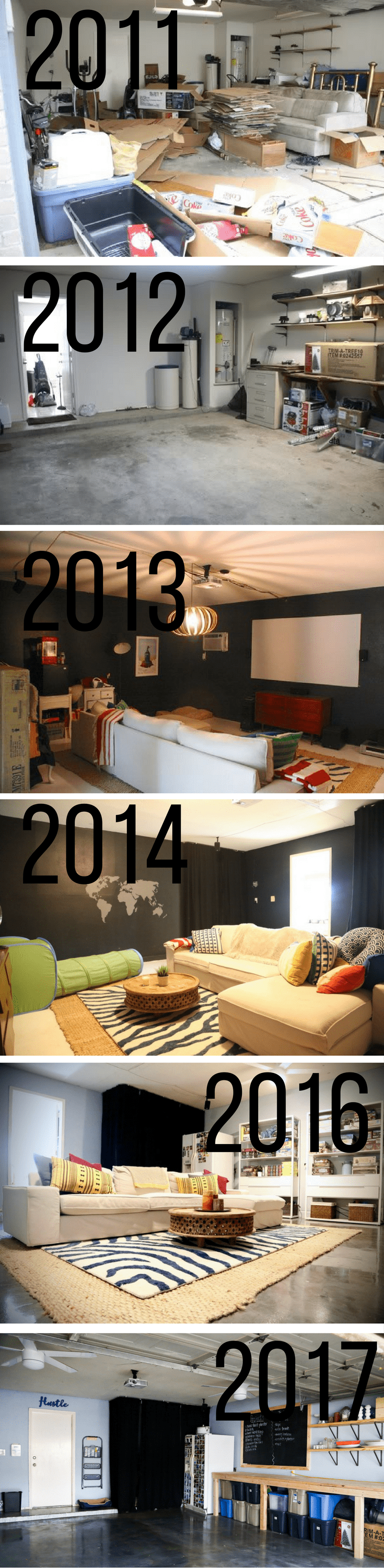 Garage transformation