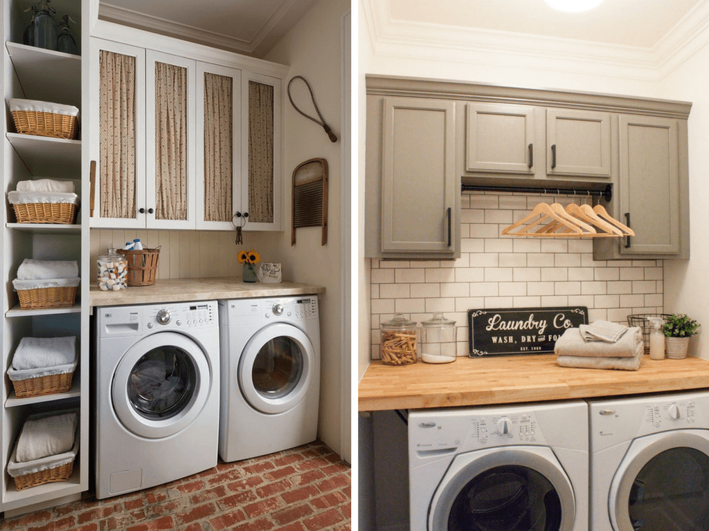 12 Inspiring Small  Laundry  Room Ideas  Love Renovations