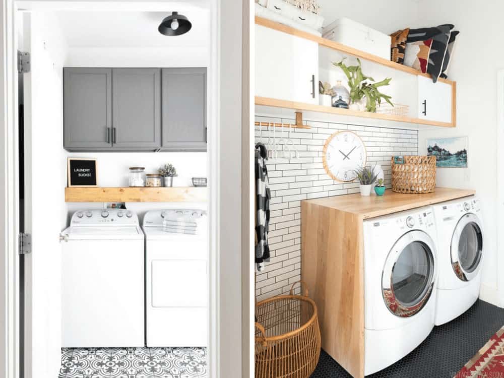 12 Inspiring Small Laundry Room Ideas Love & Renovations