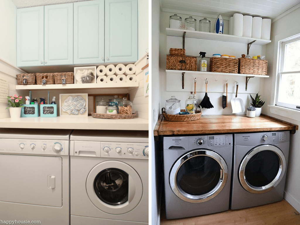 small laundry room decorating ideas