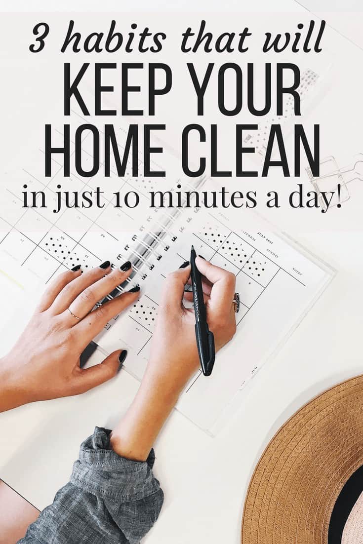 Three simple habits that will help you keep a cleaner house without any additional effort. Life hacks and tips for a clean house quickly and easily.