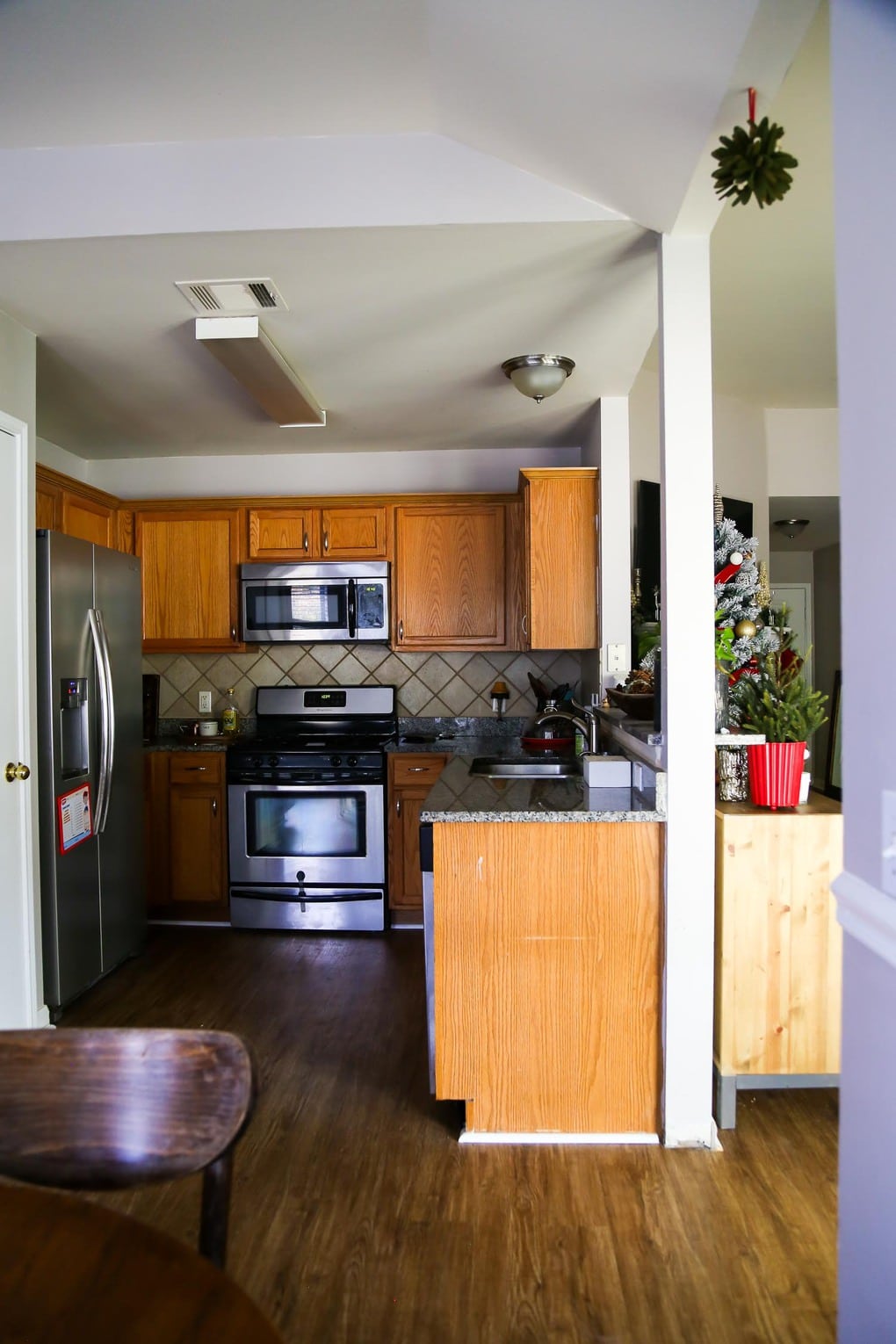 A look at the Mohawk vinyl plank flooring we had installed in our home