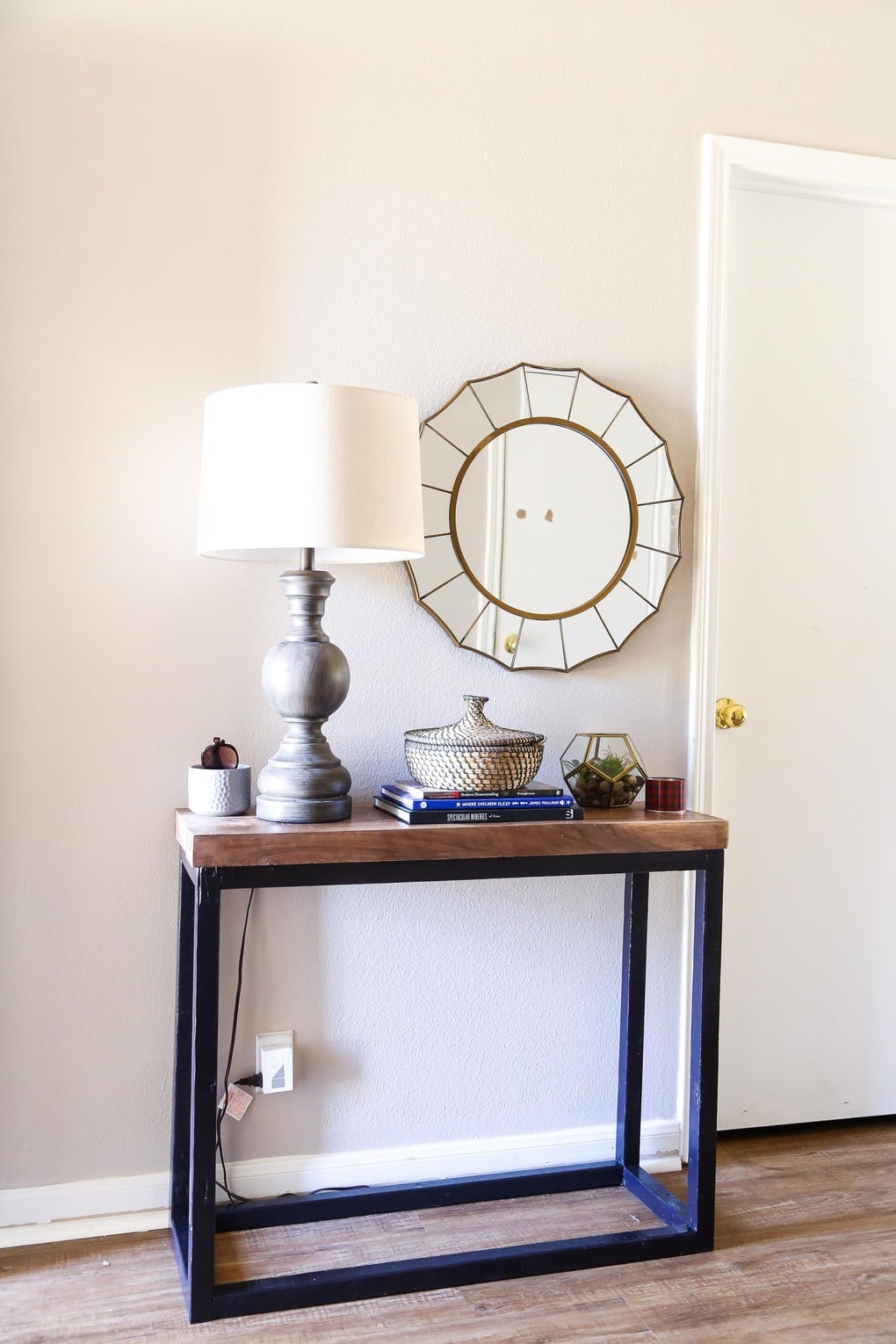 Easy DIY console table