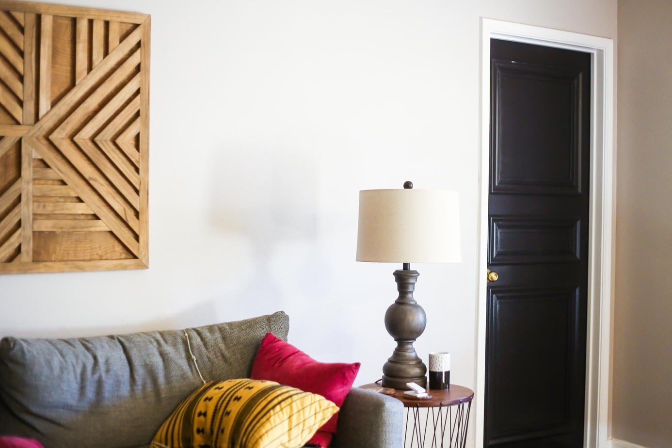 How to make a beautiful DIY paneled door